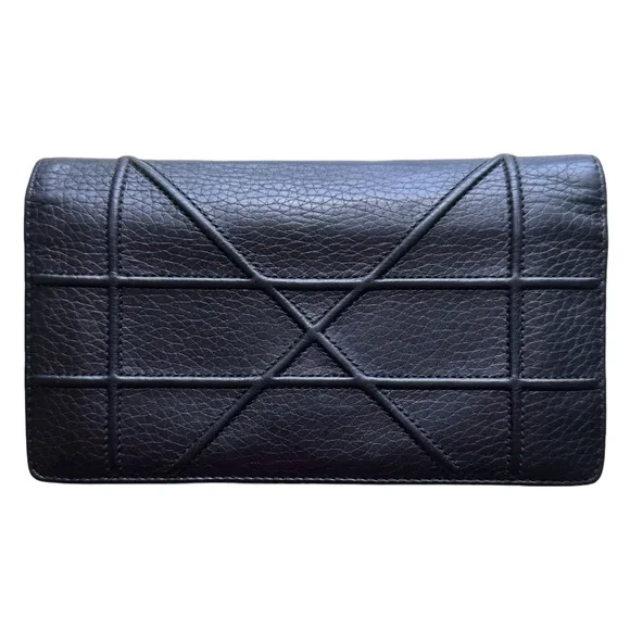 207-24 Christian Dior Diorama Bifold Long Wallet - Picture 2 of 15